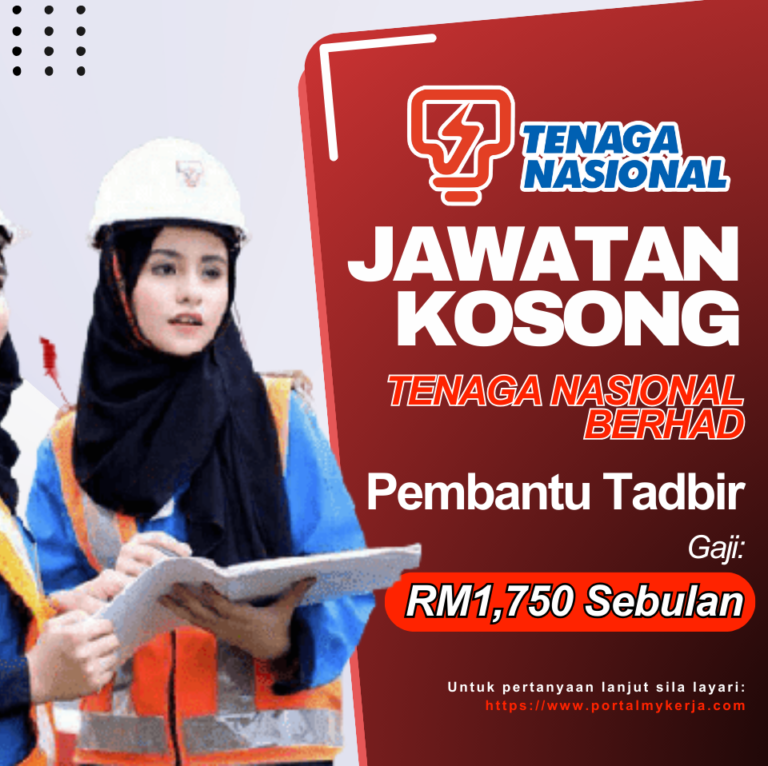 Jawatan Kosong Tnb~tenaga Nasional Berhad Ambilan Terkini Mac 2024