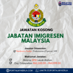 Jabatan Imigresen Malaysia Minima SPM
