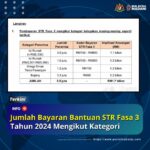 Bayaran STR Fasa 3